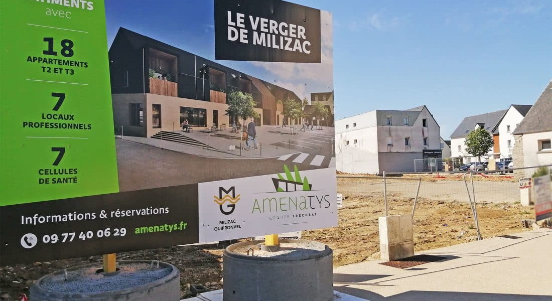 Panneau Verger Milizac Début Chantier4BD