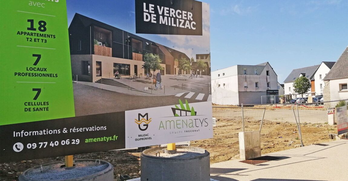 Panneau Verger Milizac Début Chantier4BD
