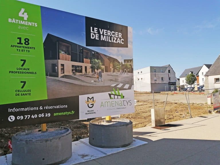 Panneau Verger Milizac Début Chantier4BD