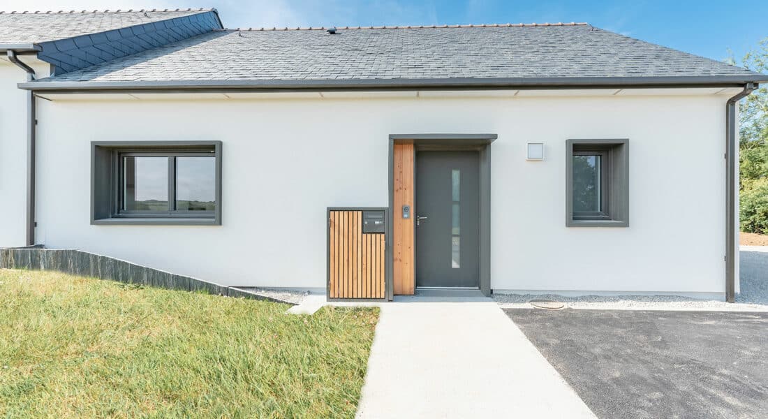 Maison évolutive Ty Cocon avec un jardin