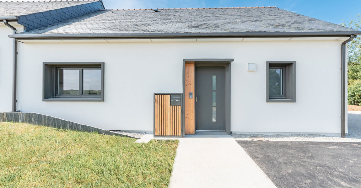 Maison évolutive Ty Cocon avec un jardin