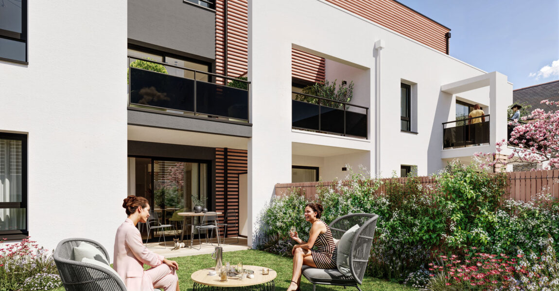 Appartement Neuf Jardin Le Rouillen