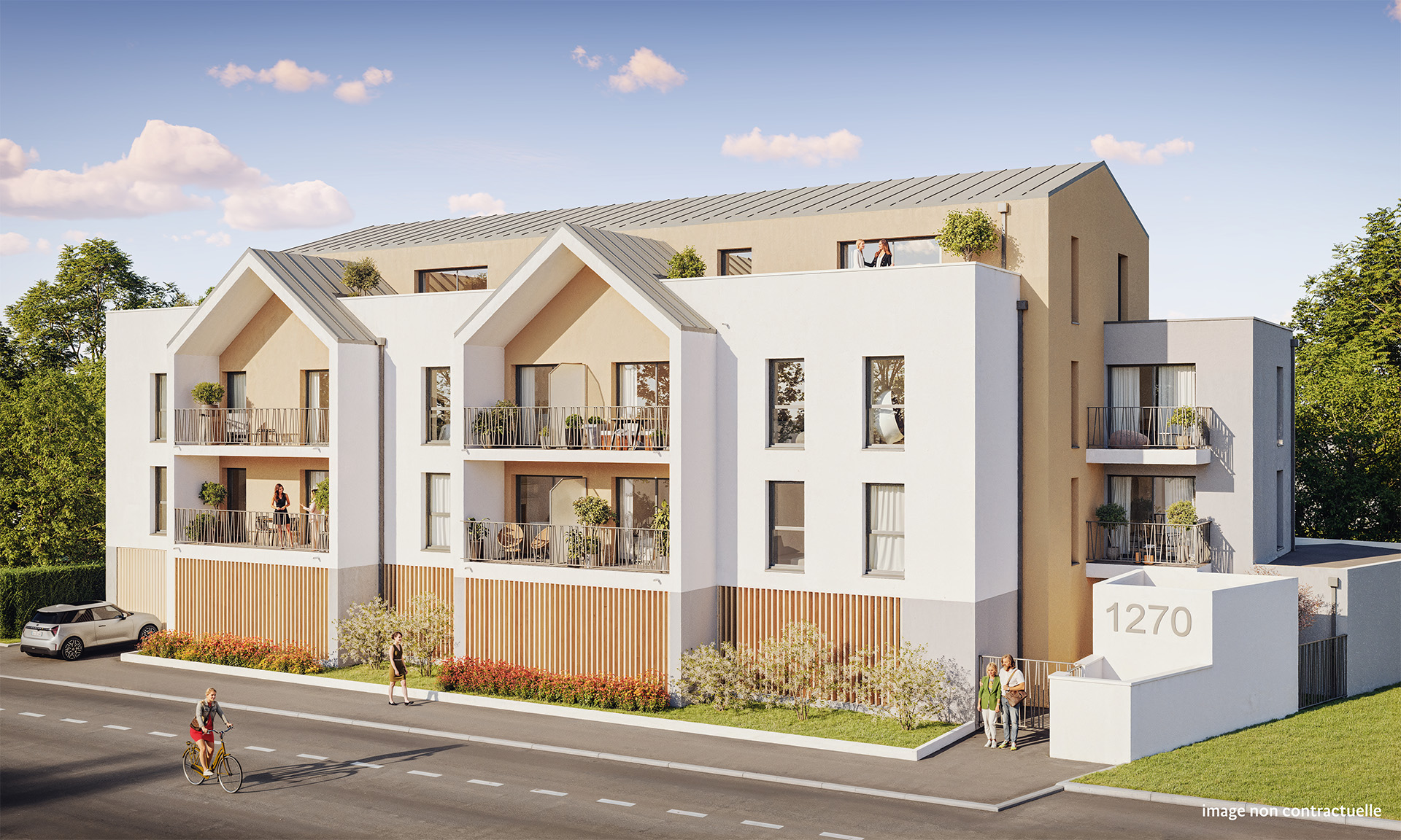 Appartements neuf Brest Amenatys rive droite