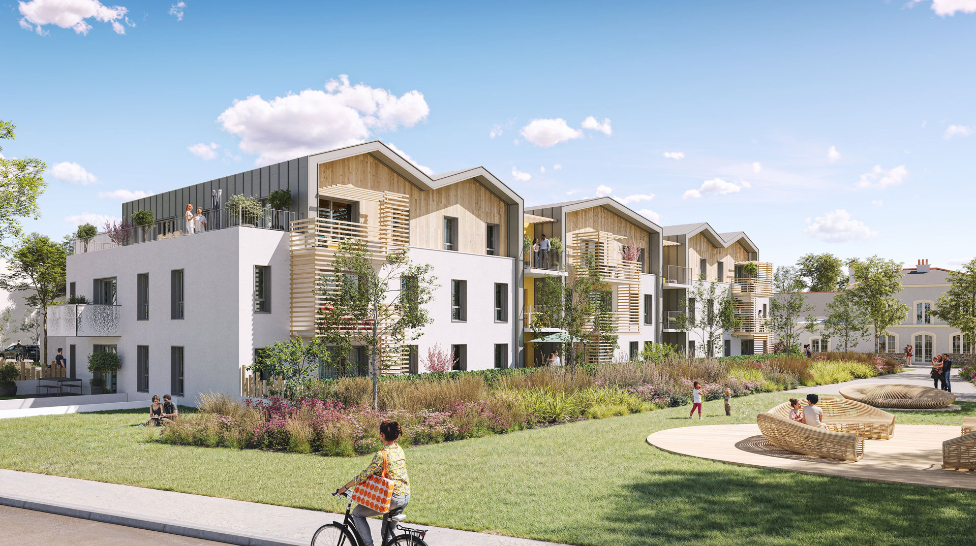 Appartements Neufs Concarneau Cote Jardin