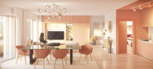 Pièce Vie Appartement Vefa Amenatys