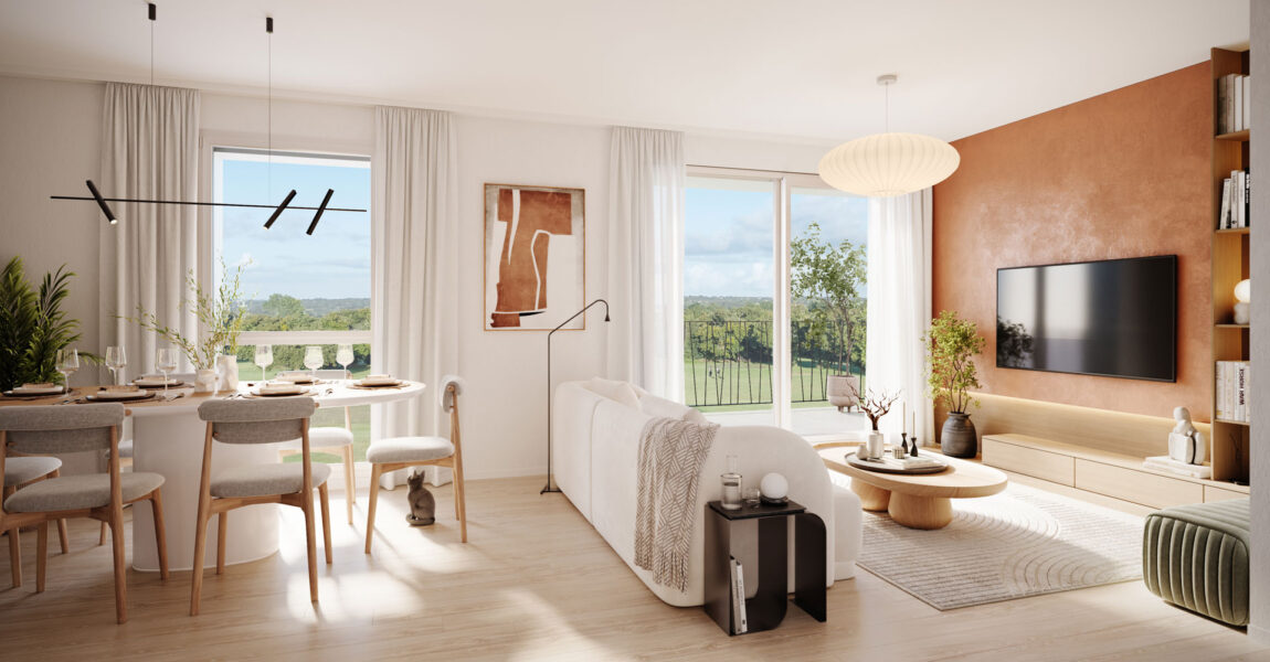 Appartement Neuf Perspective Canopée