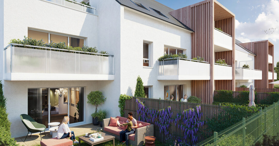 Appartements Neufs Saint Evarzec Jardin