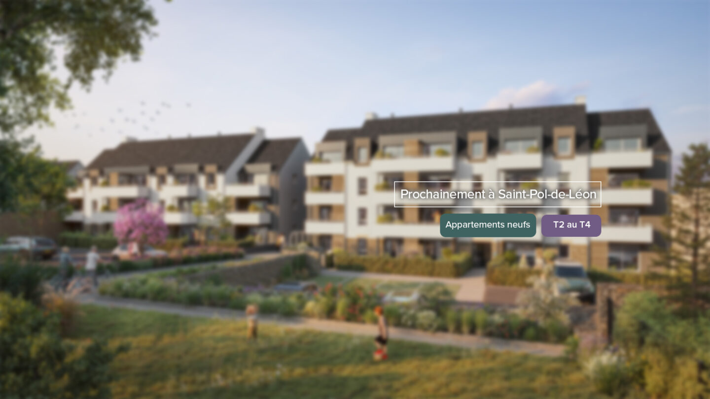 Appartements neufs à saint pol de léon