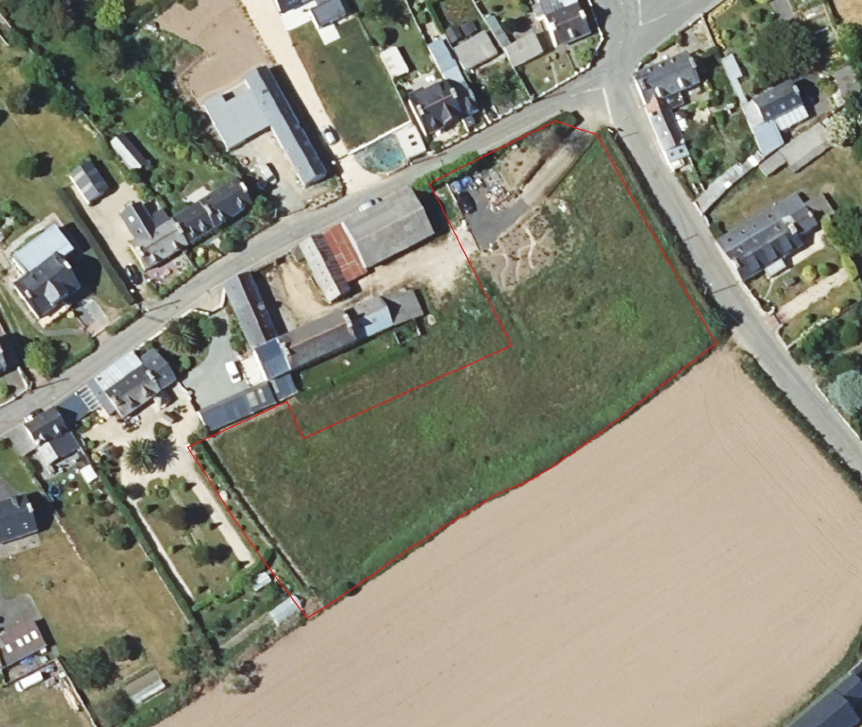 Plan du lotissement Rue de Kerlégan à Paimpol : terrains à bâtir disponibles à la vente