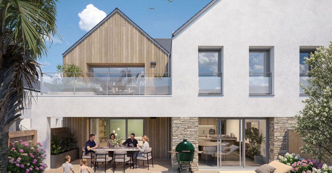 Appartements Neufs Morbihan Jardin Damgan
